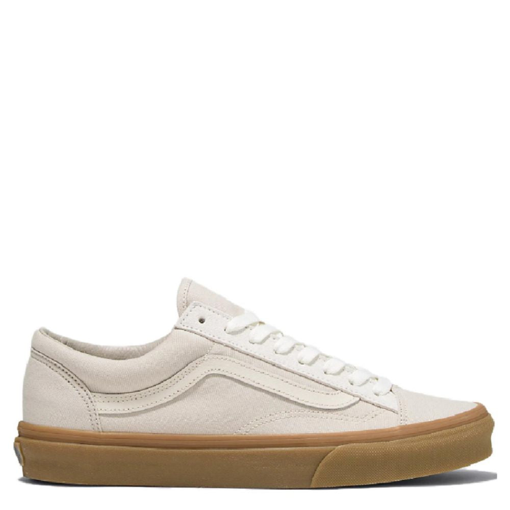 Low top leather on sale vans