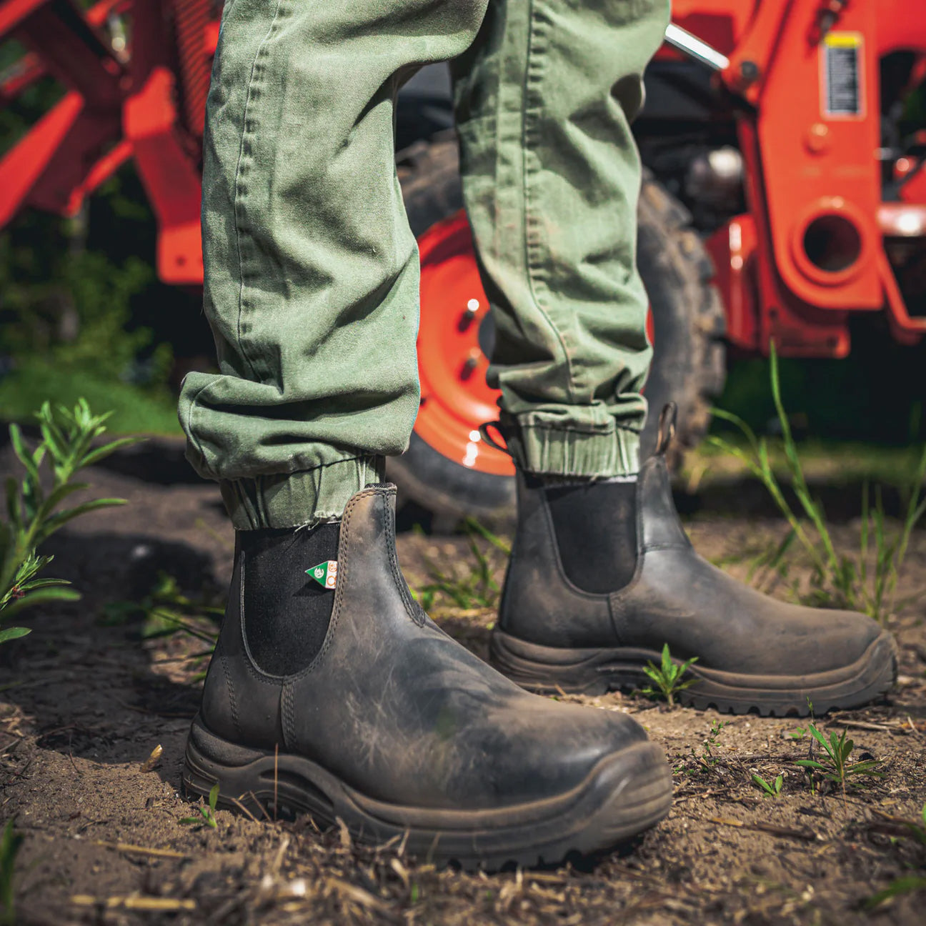 Blundstone Work Safety Boot 181 in Waxy Rustic Black