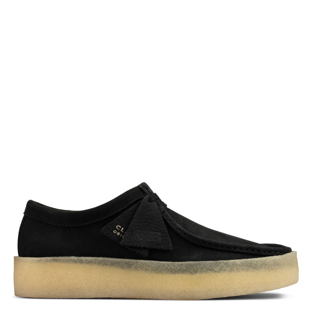 Clarks Men's Wallabee Cup in Black Nubuck – Getoutside Shoes