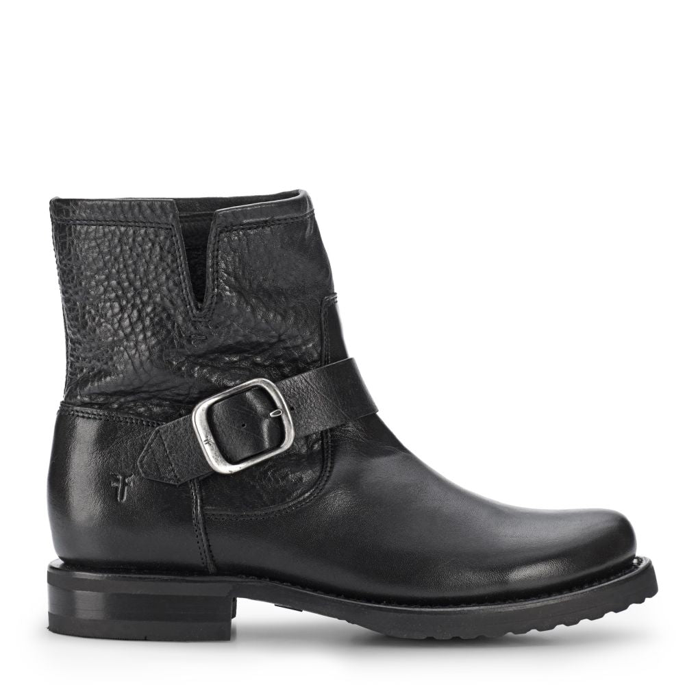 Frye outlet Black Veronica Biker Boots