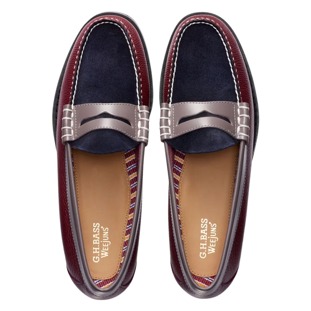 Bass two tone loafers online