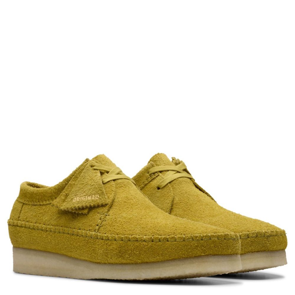 Clarks Men s Weaver in Olive Suede