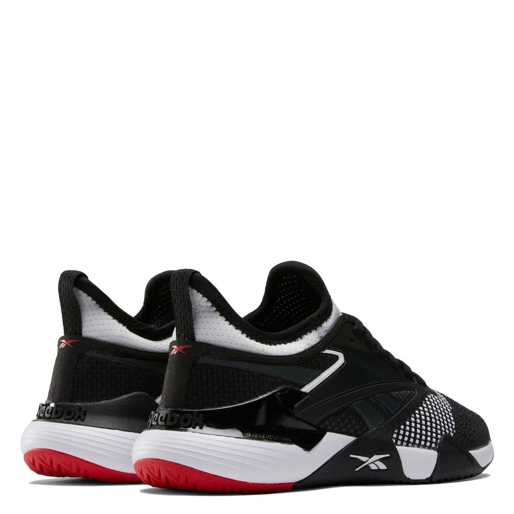 Reebok Women s Nano Court in Black White Vector Red Getoutsideshoes Getoutside Shoes