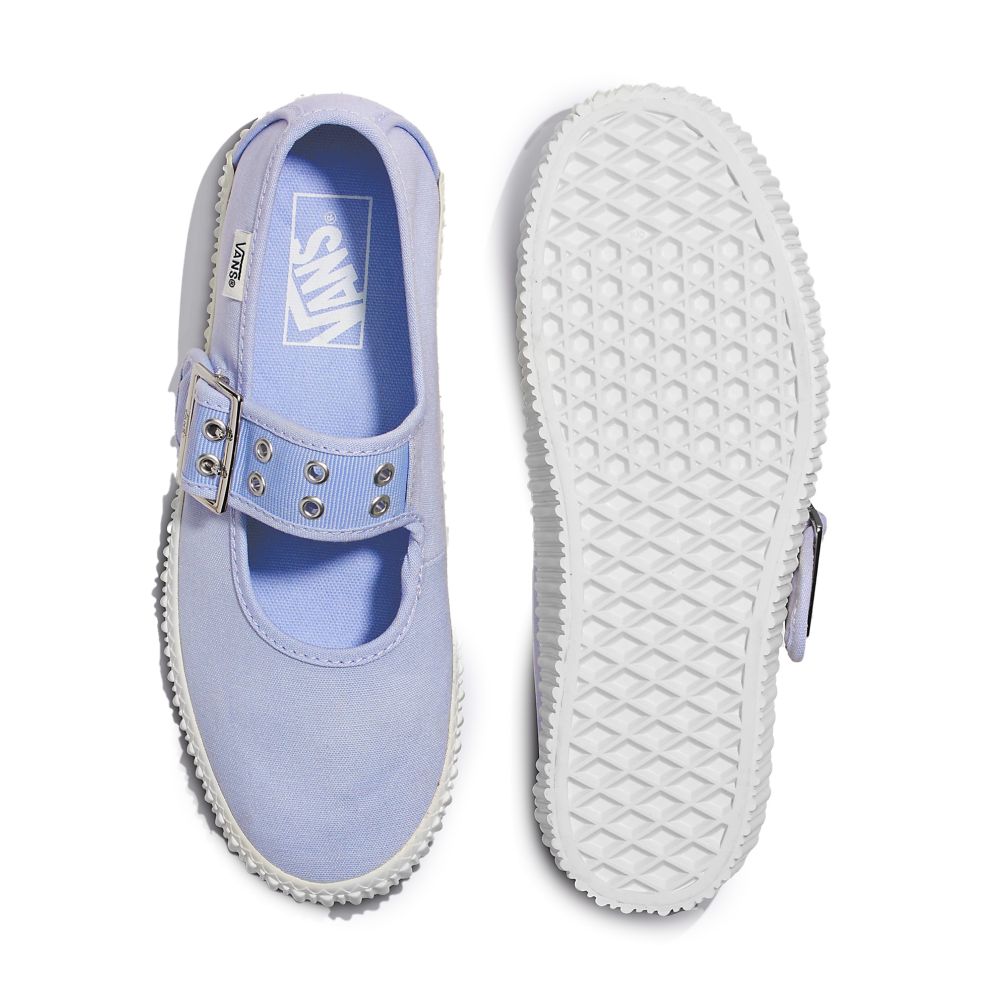 Vans Women s Mary Jane Creeper in Grunge Ballet Halogen Blue getoutsideshoes Getoutside Shoes