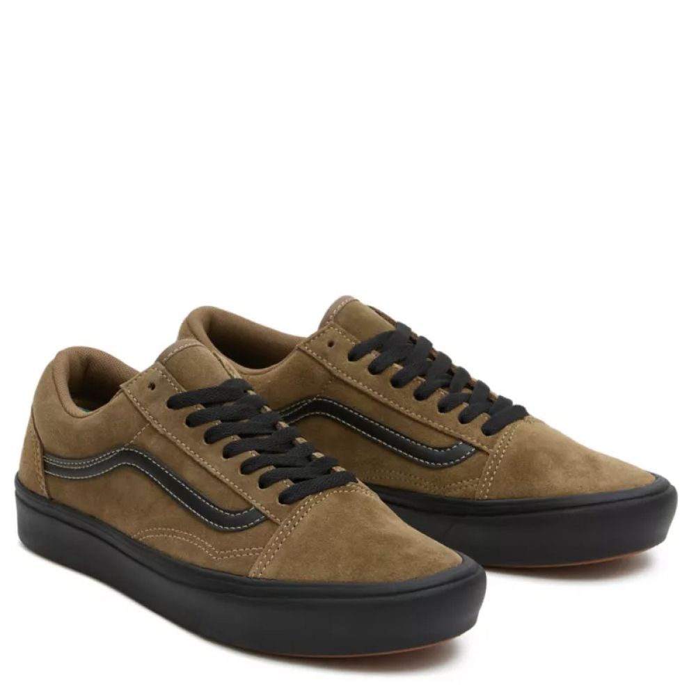 Vans Men's ComfyCush Old Skool Suede in Kangaroo