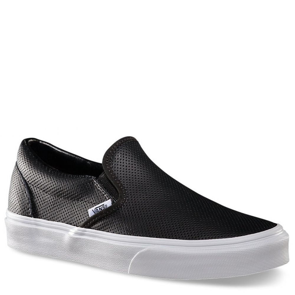 domineren Jolly gijzelaar Perf Leather Slip-On - Black | Vans | getoutsideshoes.com – Getoutside Shoes