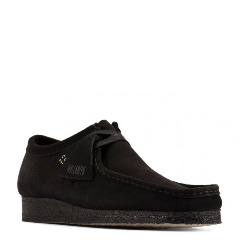 Mens black best sale wallabee shoes