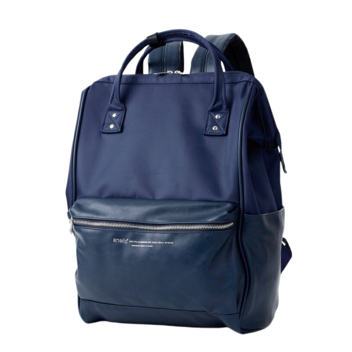 Anello navy blue backpack online