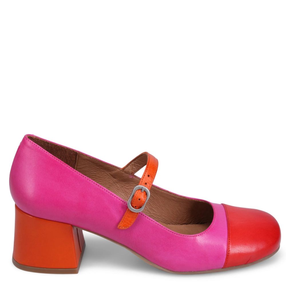 Miz Mooz Women's Stafford in Scarlet/Fuchsia/Orange