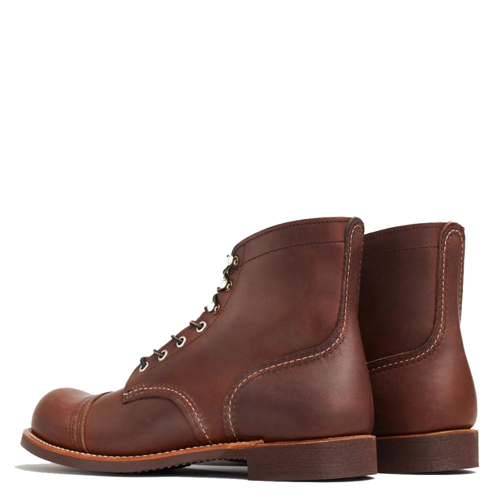 Ankle boots Red Wing Shoes - Iron Ranger brown ankle boots - 08111D