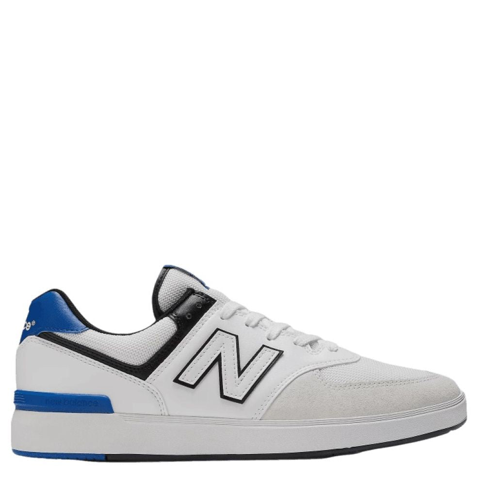 New Balance Men's CT574 in White with Royal