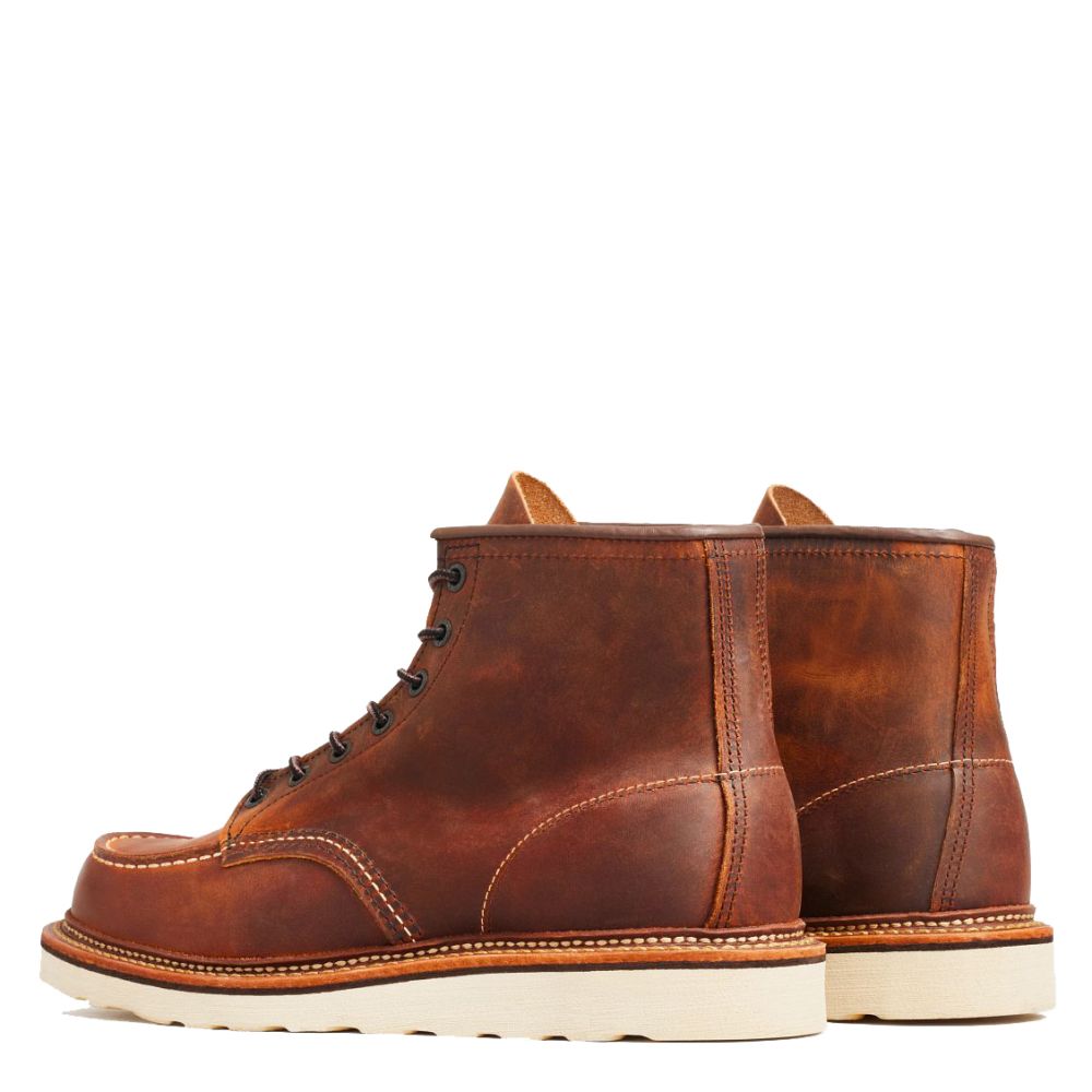 Red Wing Men's Classic Moc 1907 Copper Rough (EE Width