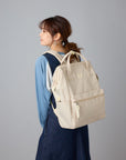 Anello Biteer Backpack Large in Ivory