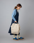 Anello Biteer Backpack Large in Ivory