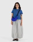 Baggu Small Nylon Crescent Bag in Lapis