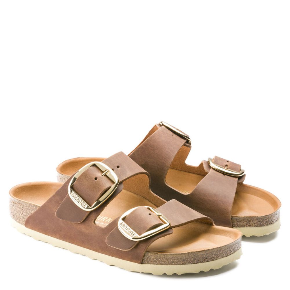 birkenstock cognac leather