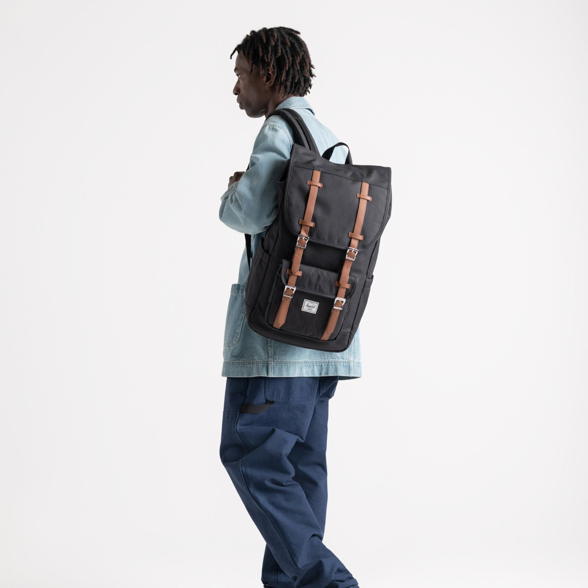 Herschel Little America Backpack in Black