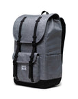 Herschel Little America Backpack in Raven Crosshatch