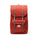 Herschel Little America Backpack in Red Ochre/White Stitch