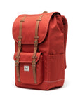 Herschel Little America Backpack in Red Ochre/White Stitch