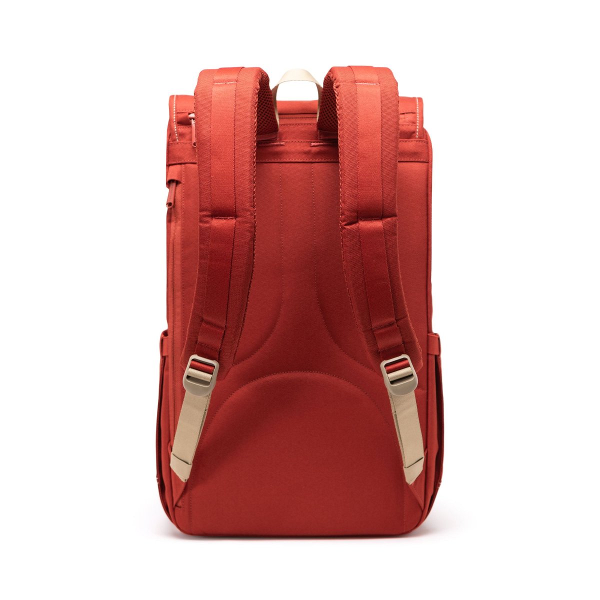 Herschel Little America Backpack in Red Ochre/White Stitch