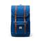 Herschel Little America Backpack in True Blue/White Stitch