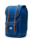 Herschel Little America Backpack in True Blue/White Stitch