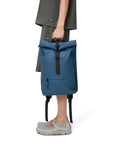 Rains Rolltop Rucksack in Pulse