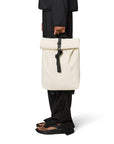 Rains Rolltop Rucksack Mini in Dune