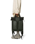 Rains Texel Tote Backpack in Green