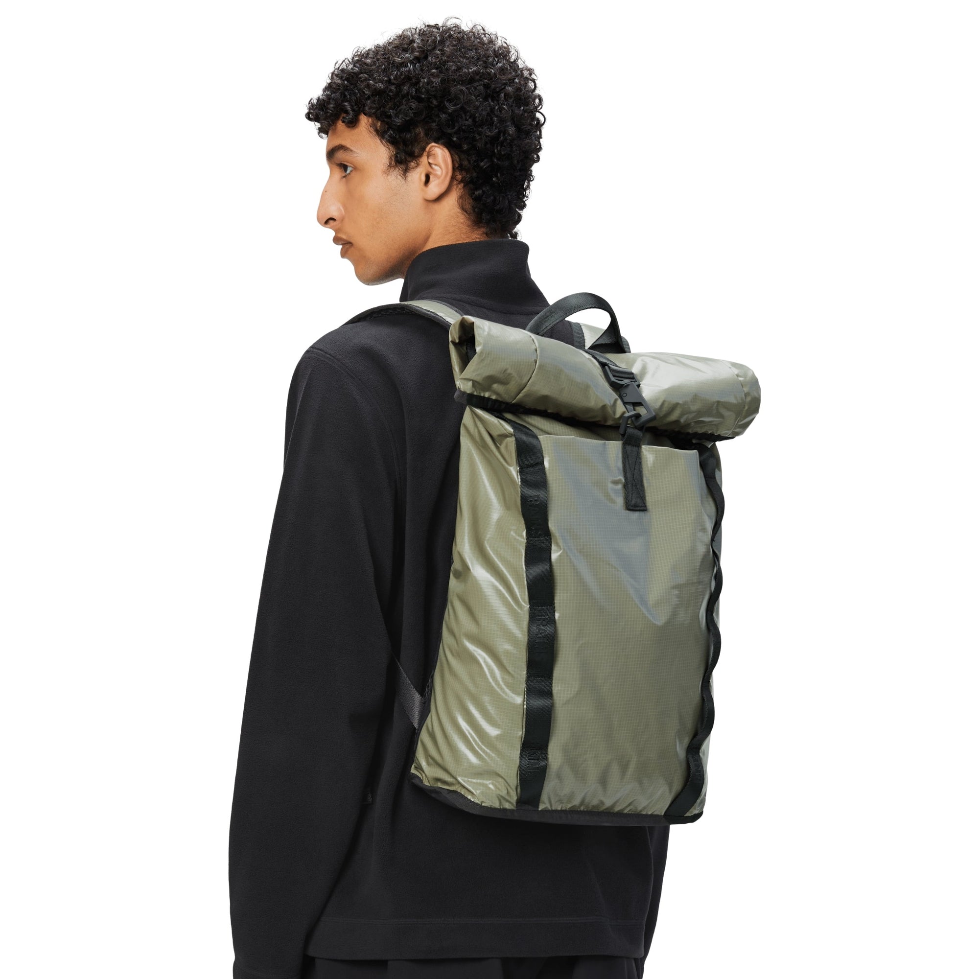 Rains Sibu Rolltop Rucksack in Drift