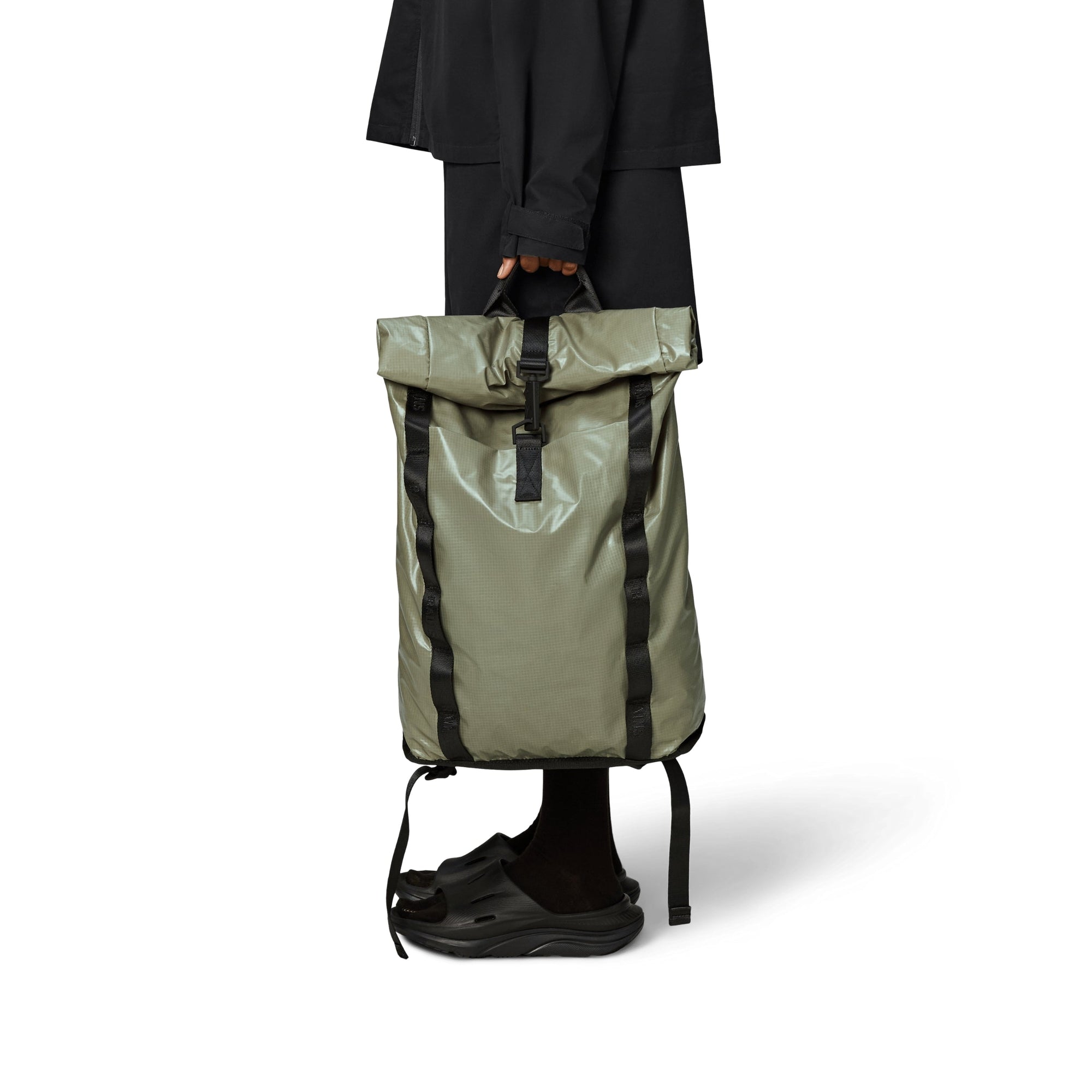 Rains Sibu Rolltop Rucksack in Drift