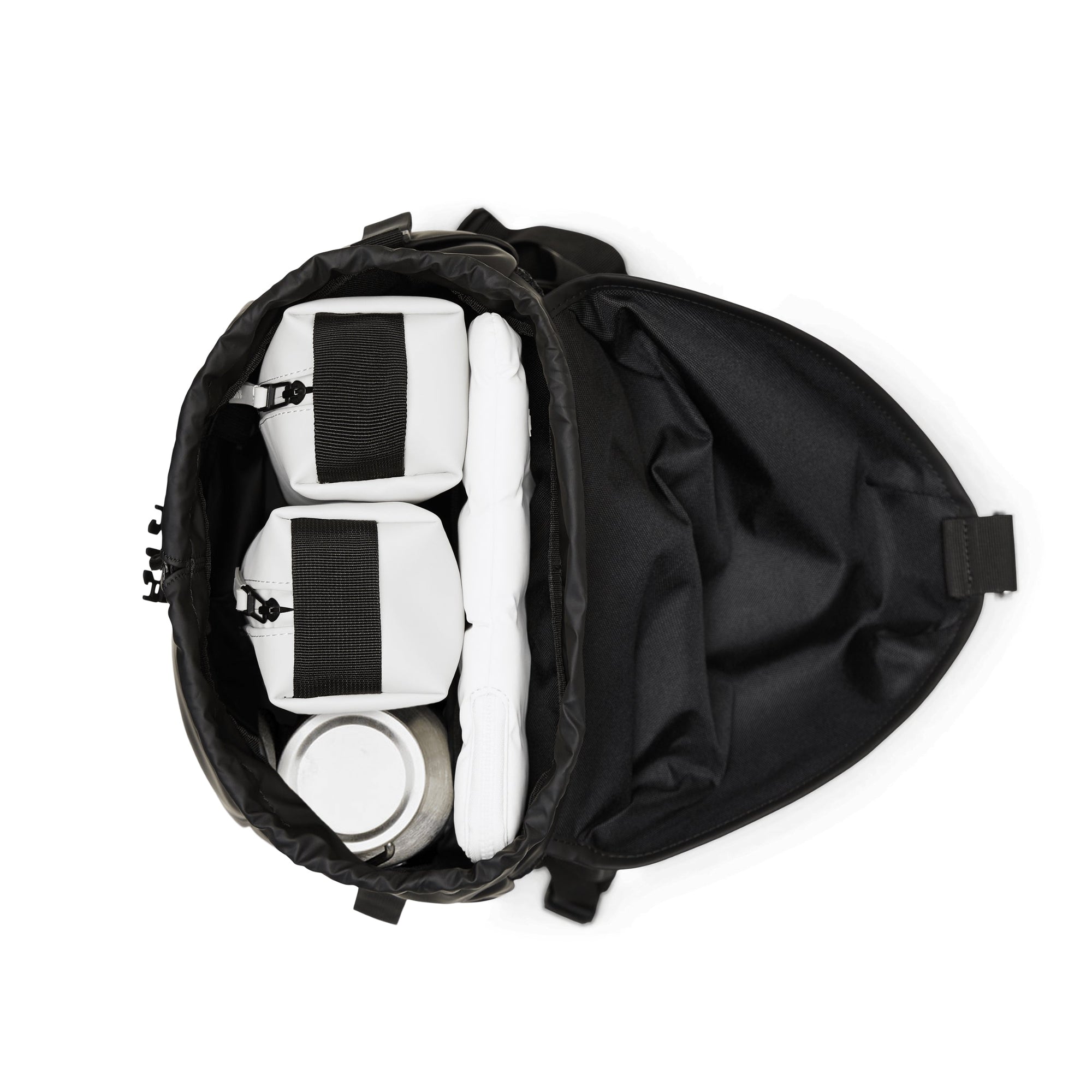 Rains Valera Bucket Backpack in Black