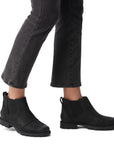 Sorel Women's Emelie III Chelsea Bootie in Black/Black