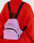 Baggu Mini Nylon Backpack in Peony