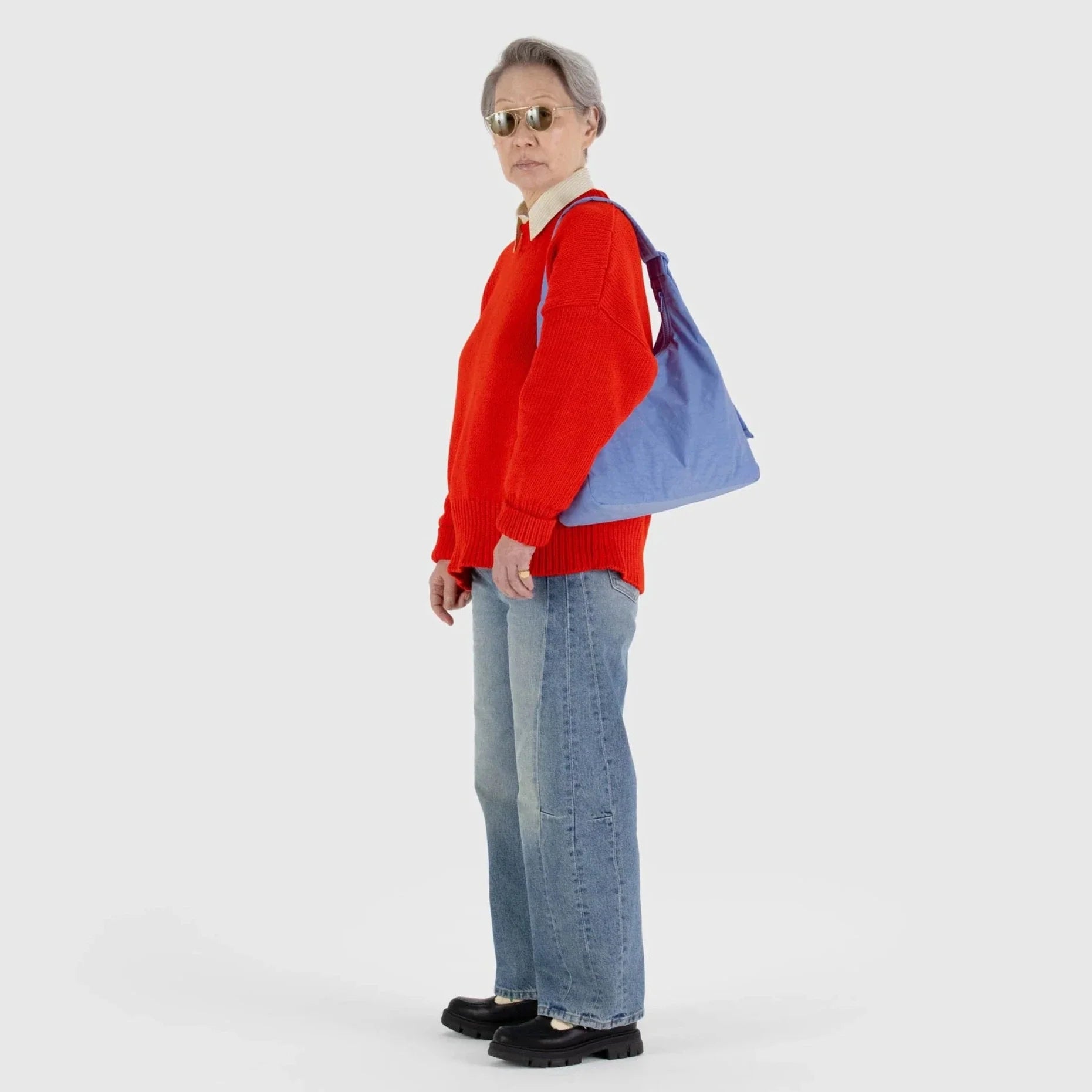 Baggu Nylon Shoulder Bag in Cornflower