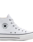 Converse Women's Chuck Taylor All Star Lift High Top in White/White