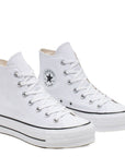 Converse Women's Chuck Taylor All Star Lift High Top in White/White