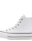 Converse Women's Chuck Taylor All Star Lift High Top in White/White