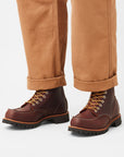 Red Wing Men's Roughneck 8146 in Briar Oil Slick Leather (D Width)