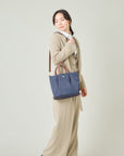 Anello Legato EOS Shoulder Bag in Navy