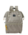 Anello Cross Bottle Backpack Regular in Grey Beige