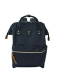 Anello Cross Bottle Backpack Regular in Navy