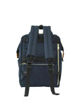 Anello Cross Bottle Backpack Small in Navy