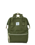 Anello Cross Bottle Backpack Small in Olive