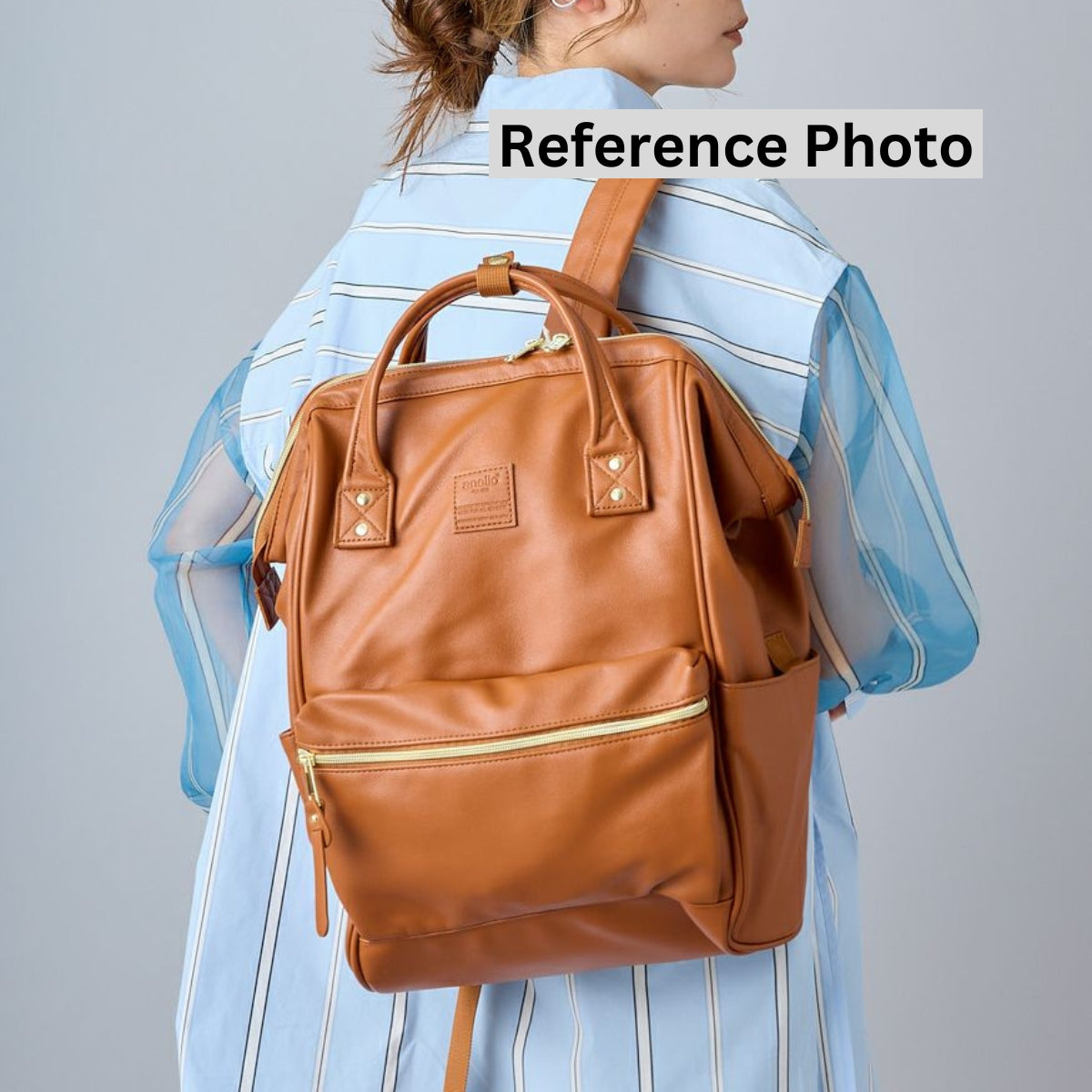 Anello synthetic cheap leather backpack