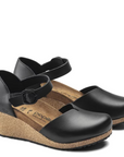 Birkenstock Women's Mary Leather in Black (Narrow Width)