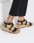 Birkenstock Women's Sibyl Leather in Black (Narrow Width)