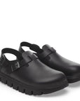 Birkenstock Women's Tokio Chunky Leather in Black (Narrow Width)