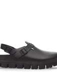 Birkenstock Women's Tokio Chunky Leather in Black (Narrow Width)